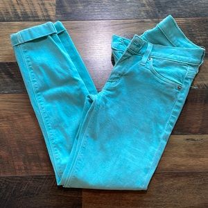 Hudson skinny cropped jeans